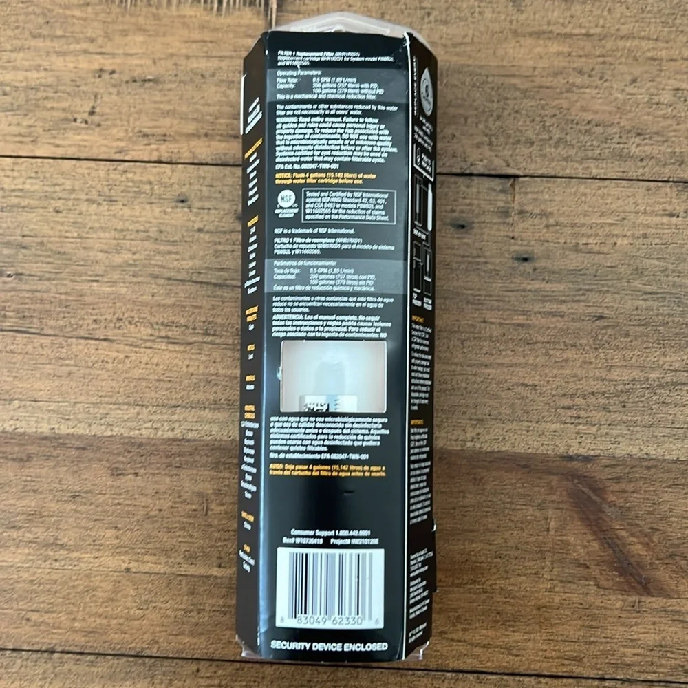 Whirlpool Ice & Water Filter 1 WHR1RXD1 – New Sealed Refrigerator Filter - Picture 2 of 8